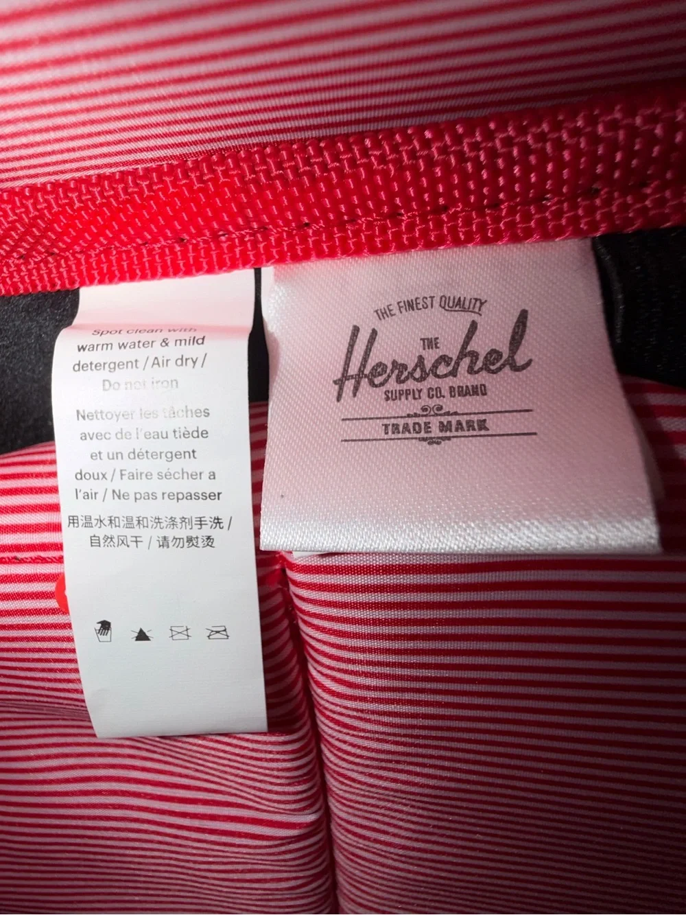 Herschel Little America Backpack Gray Crosshatch Black Laptop Bag
